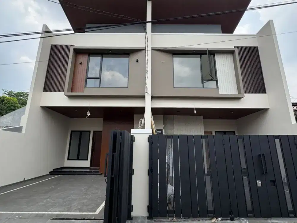 RUMAH BARU FRESH‼️ Tropis Minimalis Di Rawamangun