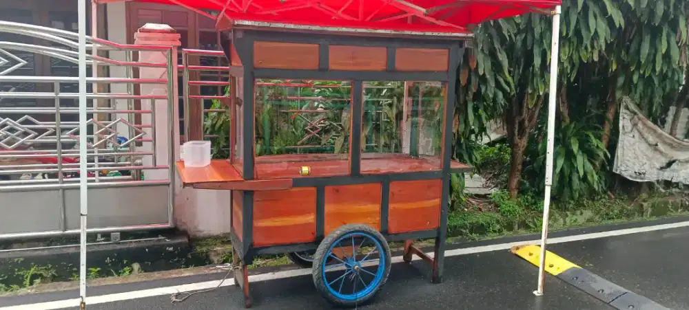 Gerobak kayu Jualan