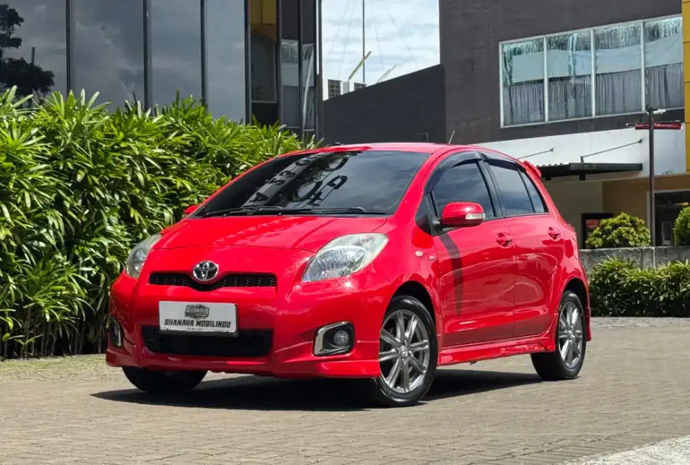 Toyota Yaris E 1.5 Bakpao Matic A/T 2012 Merah