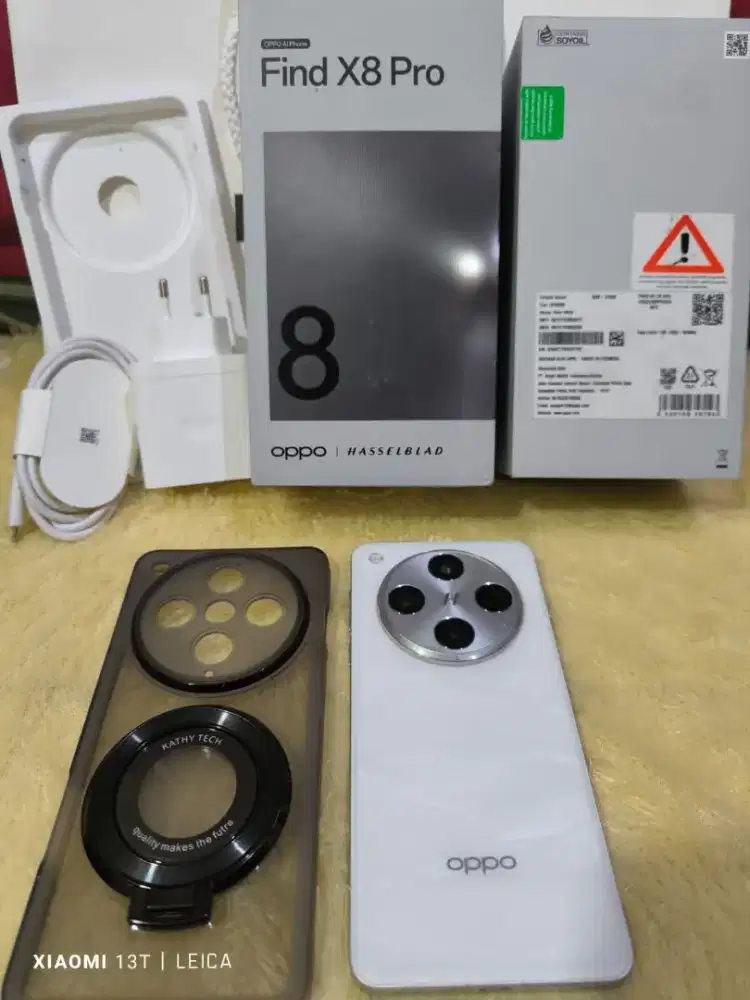 Oppo Find X8 Pro 16/512 Resmi Fullset Original Mulus Like New