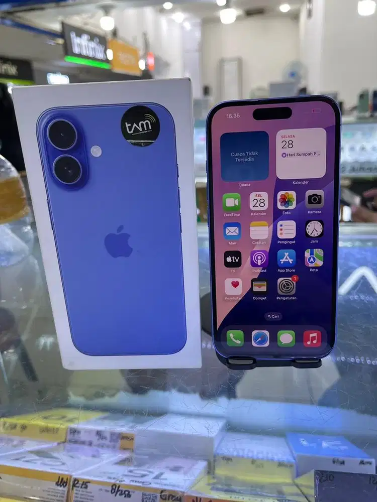 Iphone 16 256Gb garansi iBox 10 bulan