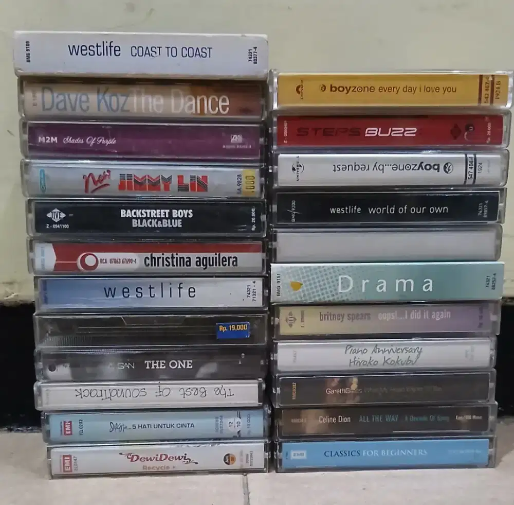 Kaset pita casette jadul kolpri