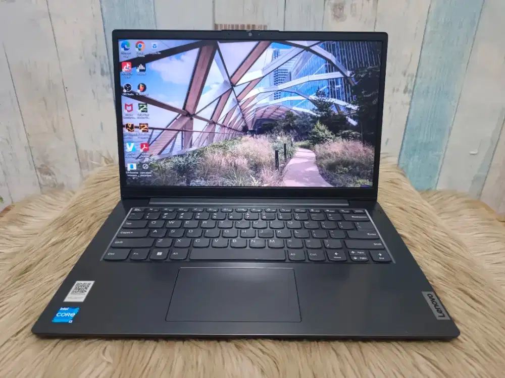 Laptop Desain Terbaru Lenovo V14 G2 ITL Core i3 Gen 11 Ram 8 Ssd 256