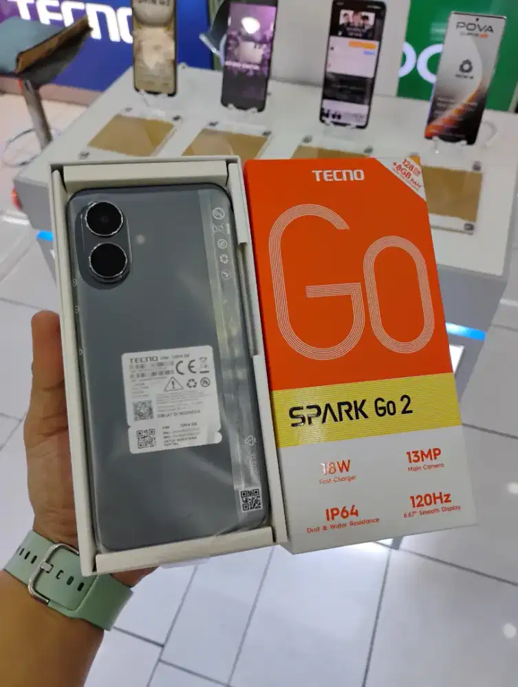 Tecno Spark Go2 4 128 Buka Dus Garansi sampai Oktober 2026