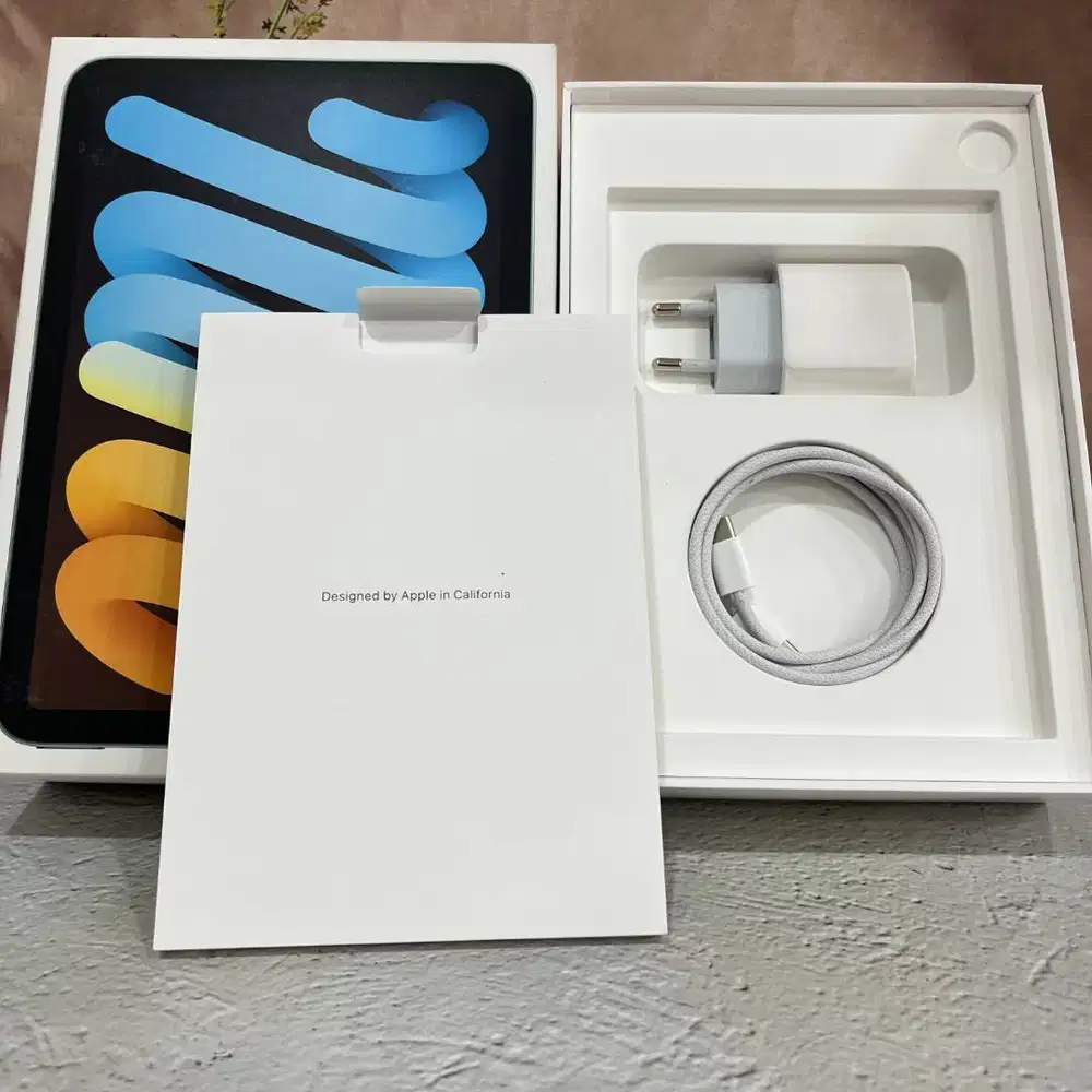 iPad mini 7 (A17 Pro) WiFi 256GB Fullset Second iBox mulus garansi ON