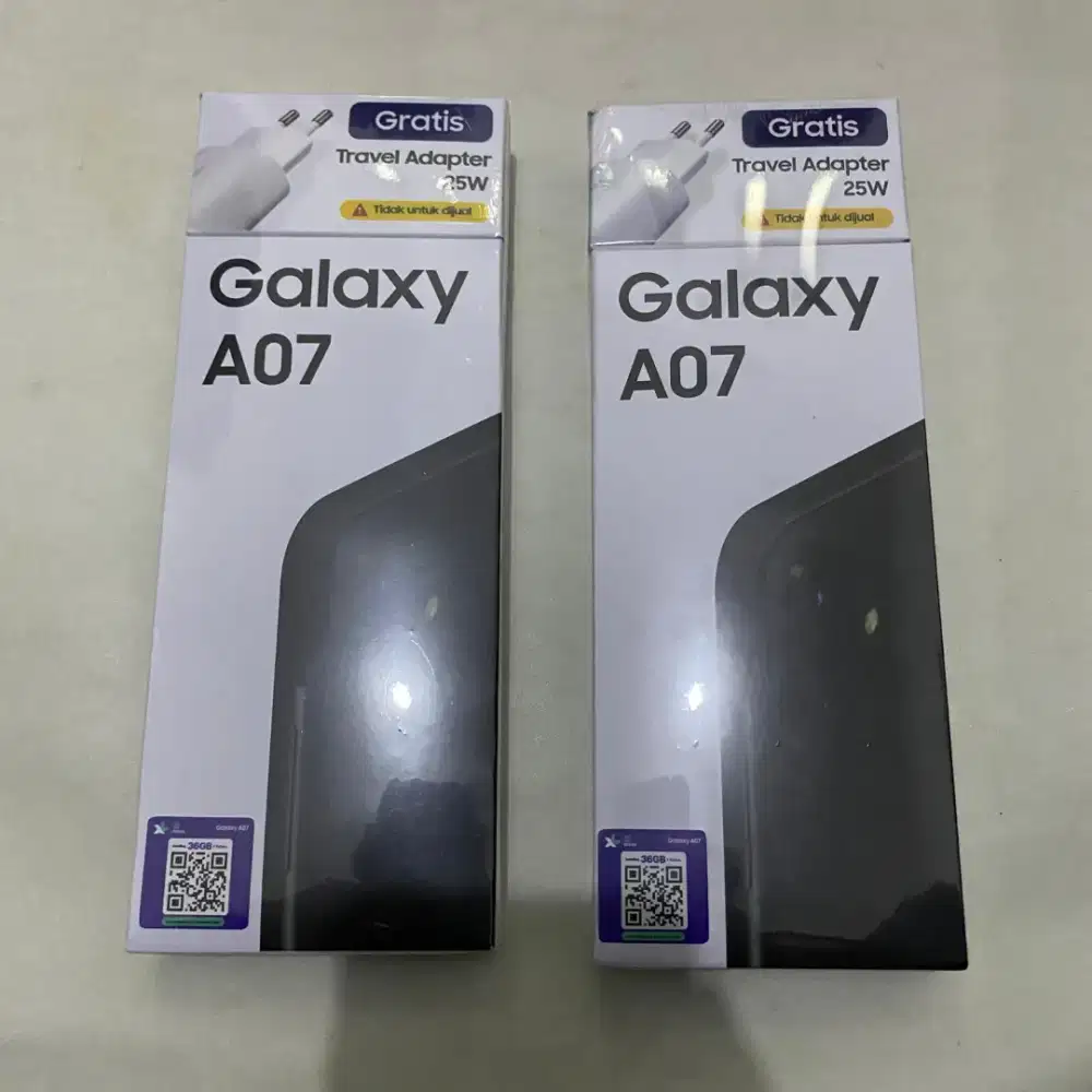 [Plus Adapter] Samsung Galaxy A07 4/64GB New Hitam