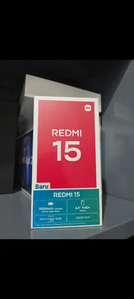 PROMO NEW REDMI 15 GARANSI XIAOMI INDONESIA!! BISA KREDIT TANPA DP!!