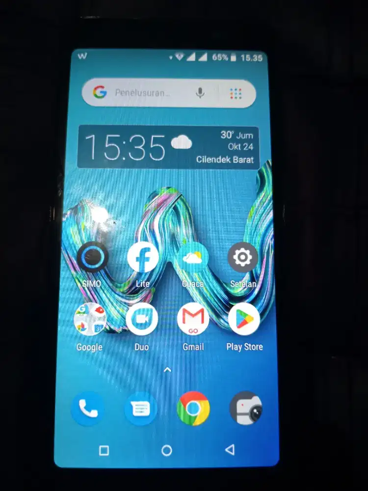 Wiko Tommy 3 green mantap