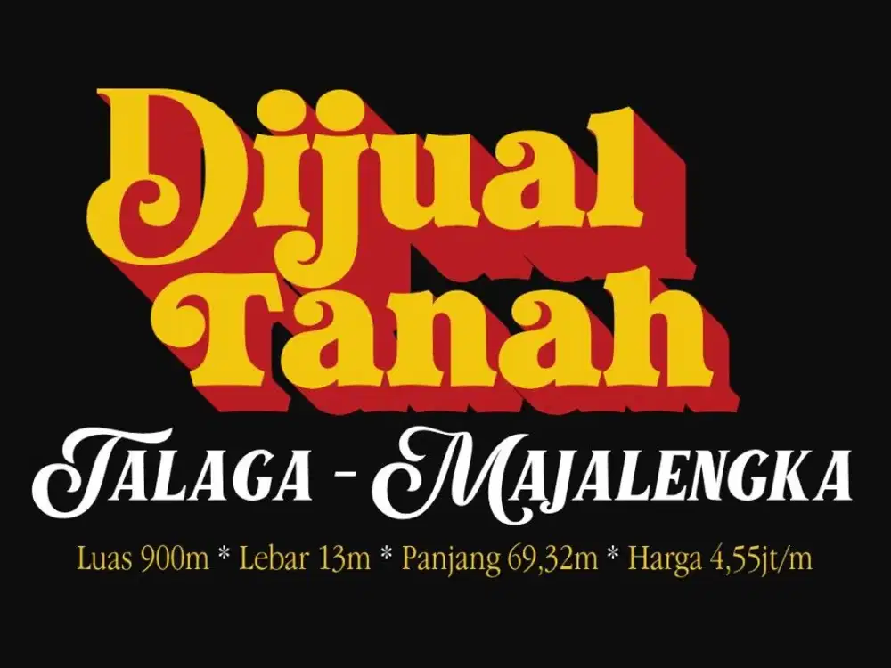 JUAL TANAH MURAH, MAJALENGKA, TALAGA, CIKIJING, CIREBON,