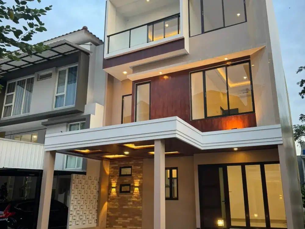 Rumah cantik baru jadi di Gading Serpong jarang ada