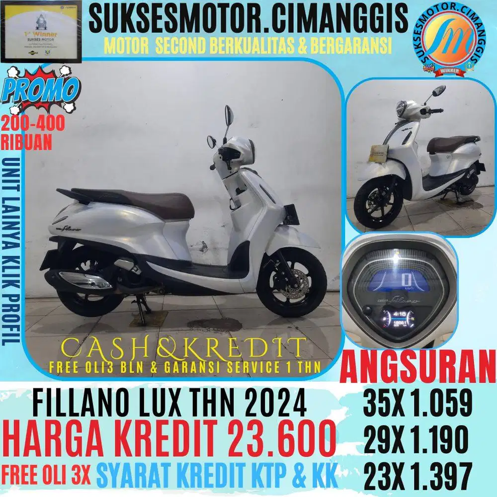 CASHBACK UPTO 700RIBUAN FILLANO LUX FREE OLI 3 BLN KLIK PROFIL UNITNYA