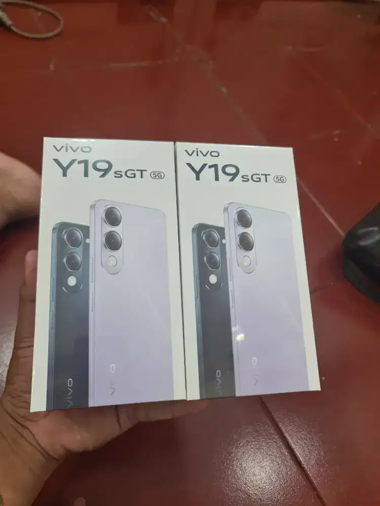 New vivo y19s gt 5G ram8/128 garansi resmi 1 tahun