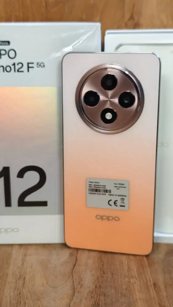 Oppo Reno 12F 5G 12/256 second bekas resmi