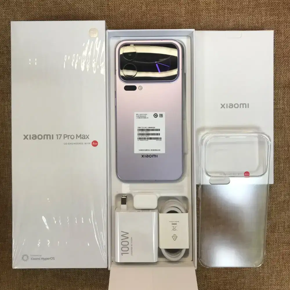 Xiaomi 17 Pro max 5G 16/512GB Purple Super Mulus ex review