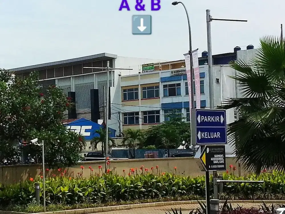 DIJUAL DISEWA RUKO GANDENG 2, BSD, DI JALAN UTAMA