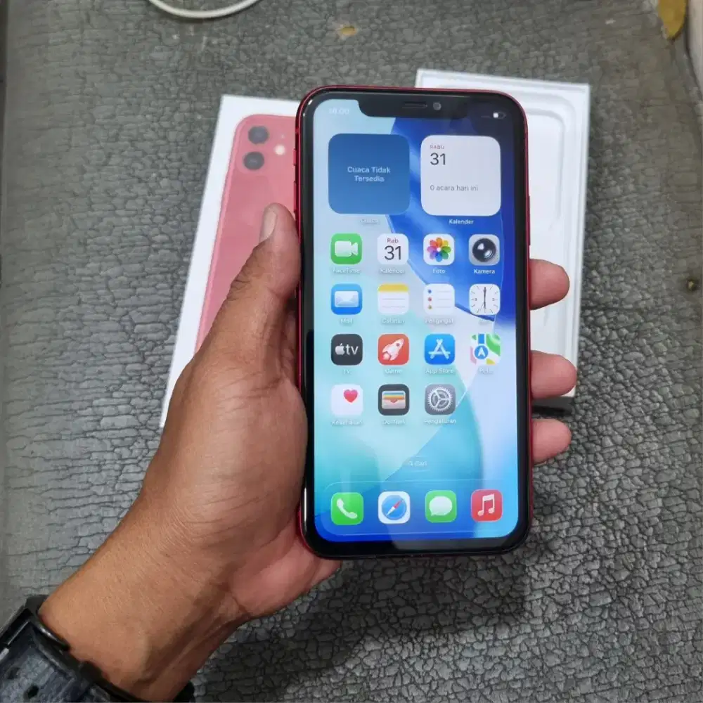 Iphone 11 64gb fullset harga nett