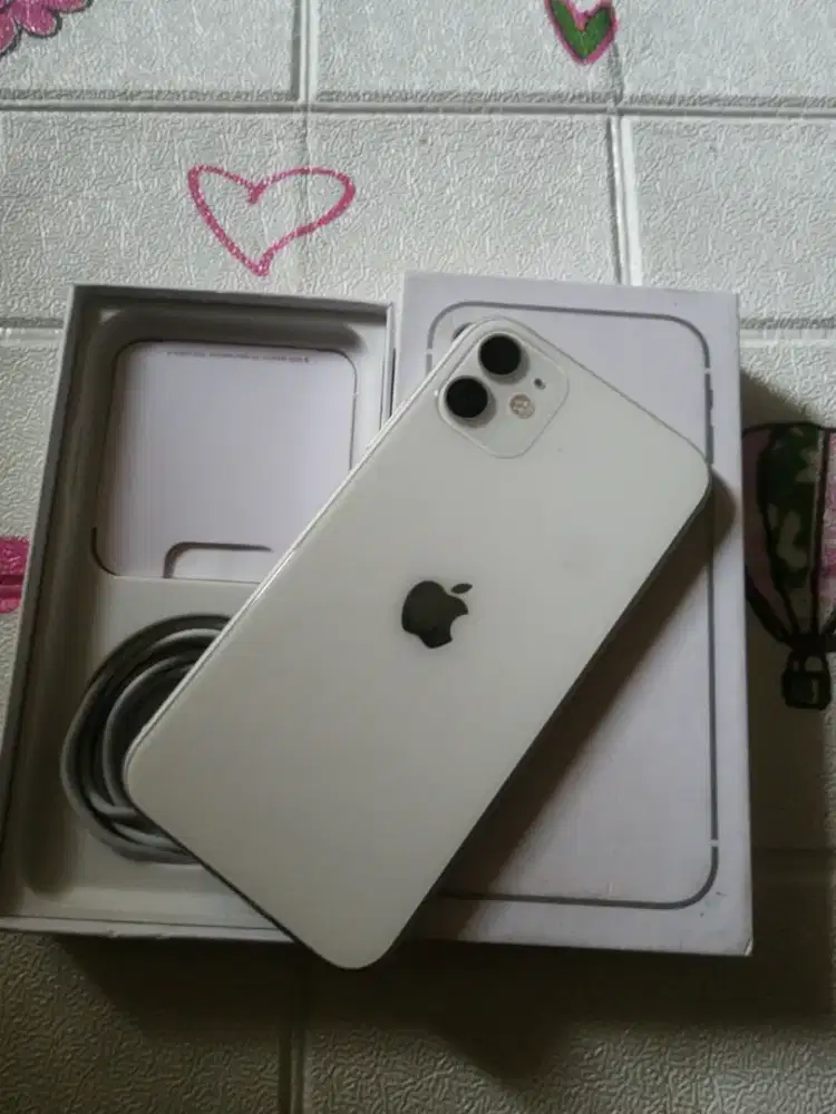 Iphone 11 128gb ex inter warna white