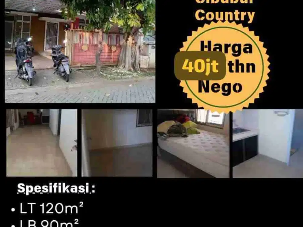 Di Sewakan Rumah Cantik Semi Furnish 40 jt Nego. Cibubur Country Cikeas.