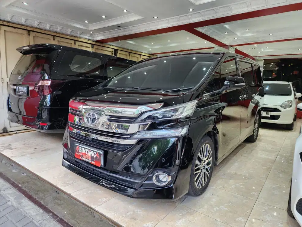TOYOTA VELLFIRE G AT 2017 BLACK / MODEL THN 2018 (BINTANG MOTOR)