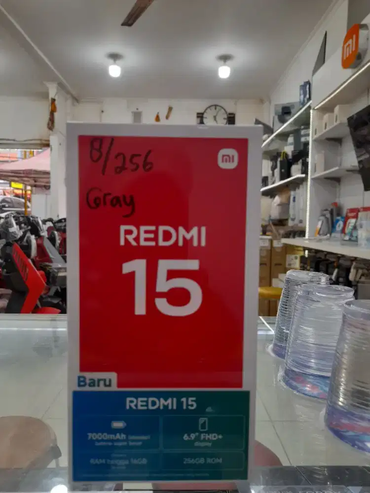 Ready barang baru redmi 15 8/256