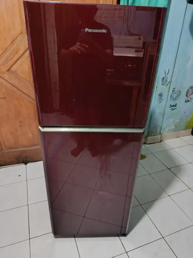 Kulkas 2 pintu merek panasonic