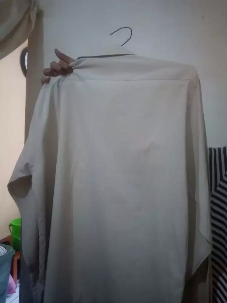 Kameja casual pria slim