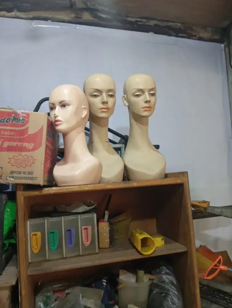 Dijual borongan manekin kepala dan badan