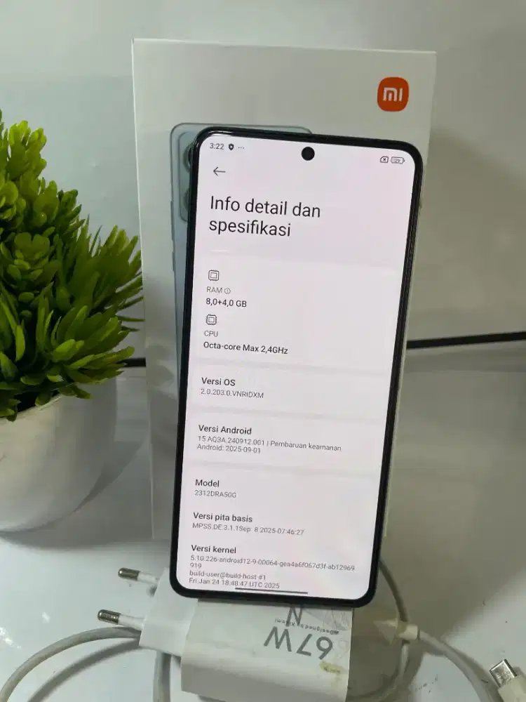 REDMI NOTE 13 PRO 5G RAM 8+4/256GB ORIGINAL SEIN NORMAL MULUS FULLSHET