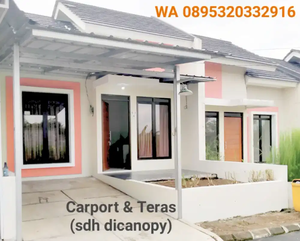 DUJUAL MURAH, RUMAH CANTIK MINIMALIS DI CLUSTER CP-EXT KRR
