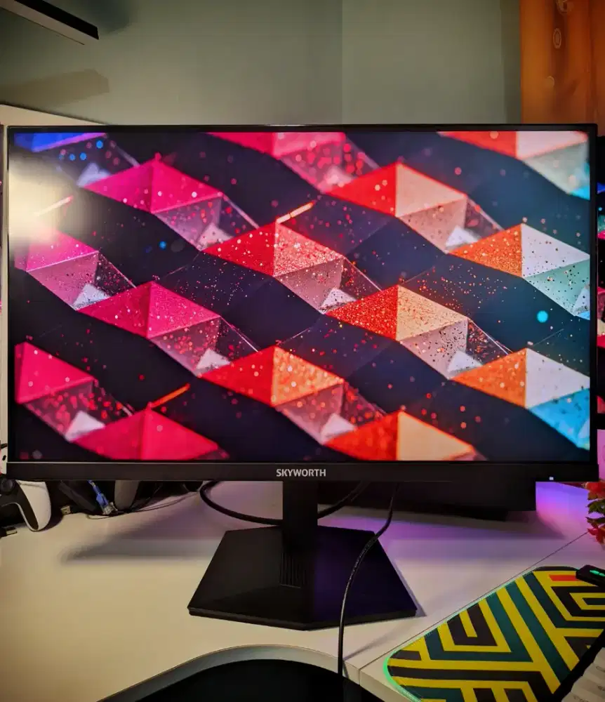 pc part monitor gaming skywhort 2k 27in