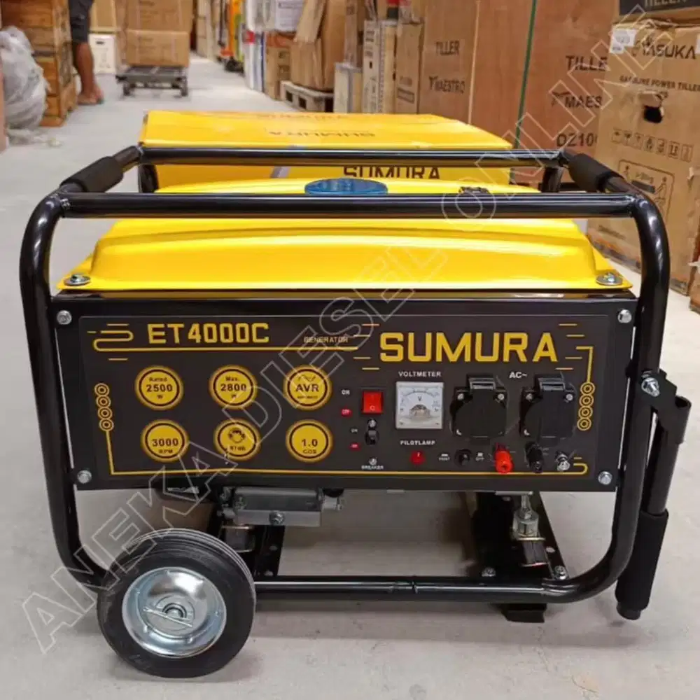 Jual murah Genset Sumura 2800W ET4000C Jual rugi masih baru