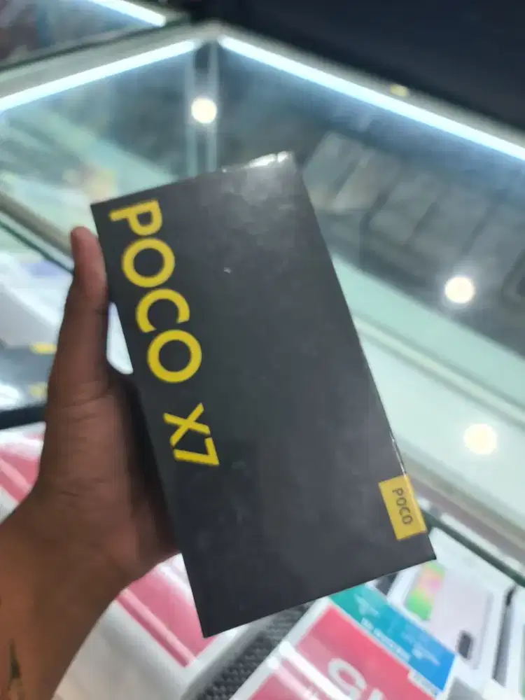 New poco x7 5G ram8/256 garansi resmi 1 tahun