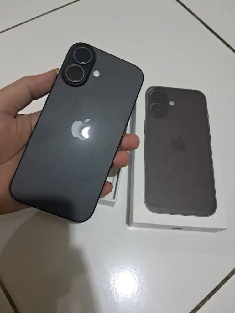 iPhone 16 128gb fullset mulus no minus