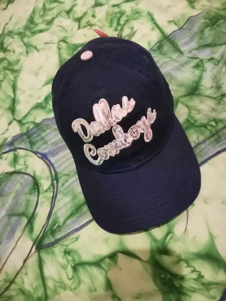 Topi DALLAS COWBOYS/ Biru Navy/ FEMALE/ Lingkar 53-56 cm (ORIGINAL)