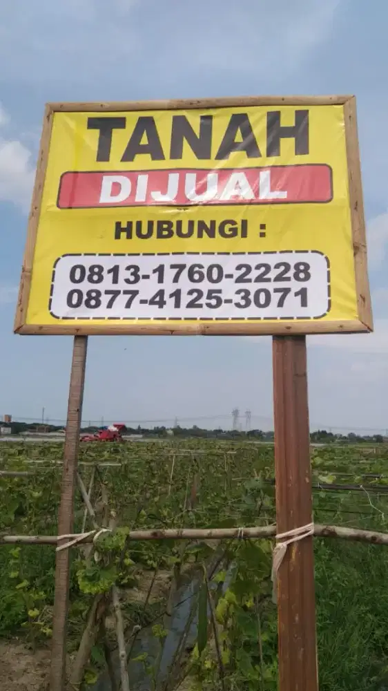 Tanah kosong siap jual