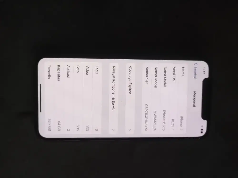 iPhone 11 pro 64 hp dus