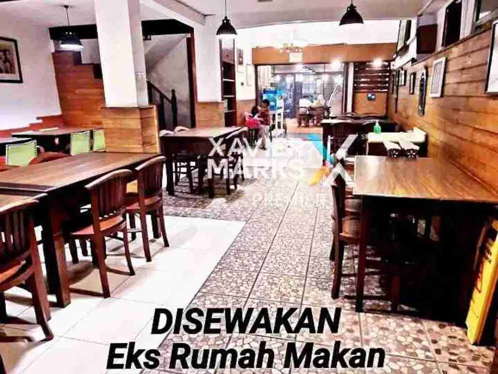 Disewakan Eks Rumah Makan Plus Semua Peralatan di Tengah Kota Malang