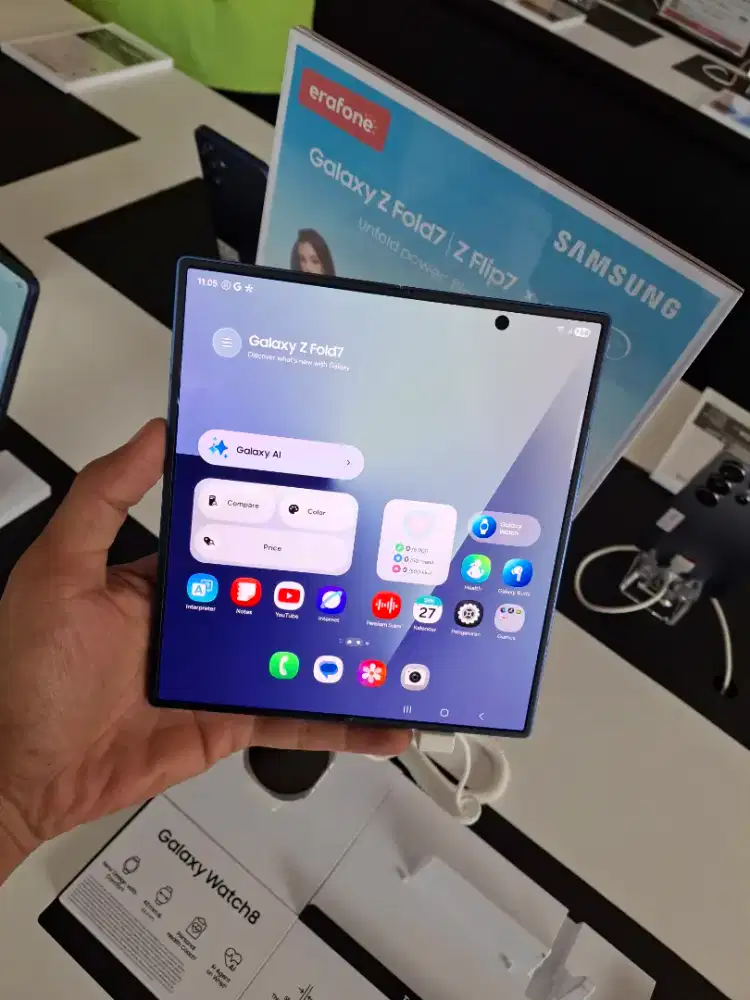 Samsung Z Fold 7 Bonus Buds3, Charger dan Garansi Kerusakan Fisik 2 Th