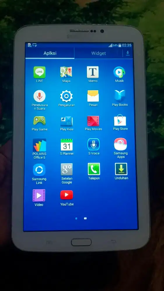 Samsung Galaxy teb 3 jringan 4g ram 3gb lyr 8in