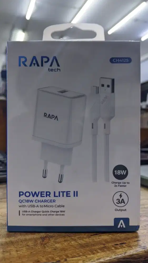 TRAVEL CHARGER RAPA TECH POWER LITE II