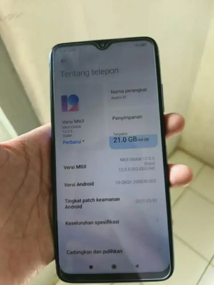 REDMI 9T 4/64  HP AJA NOMINIS