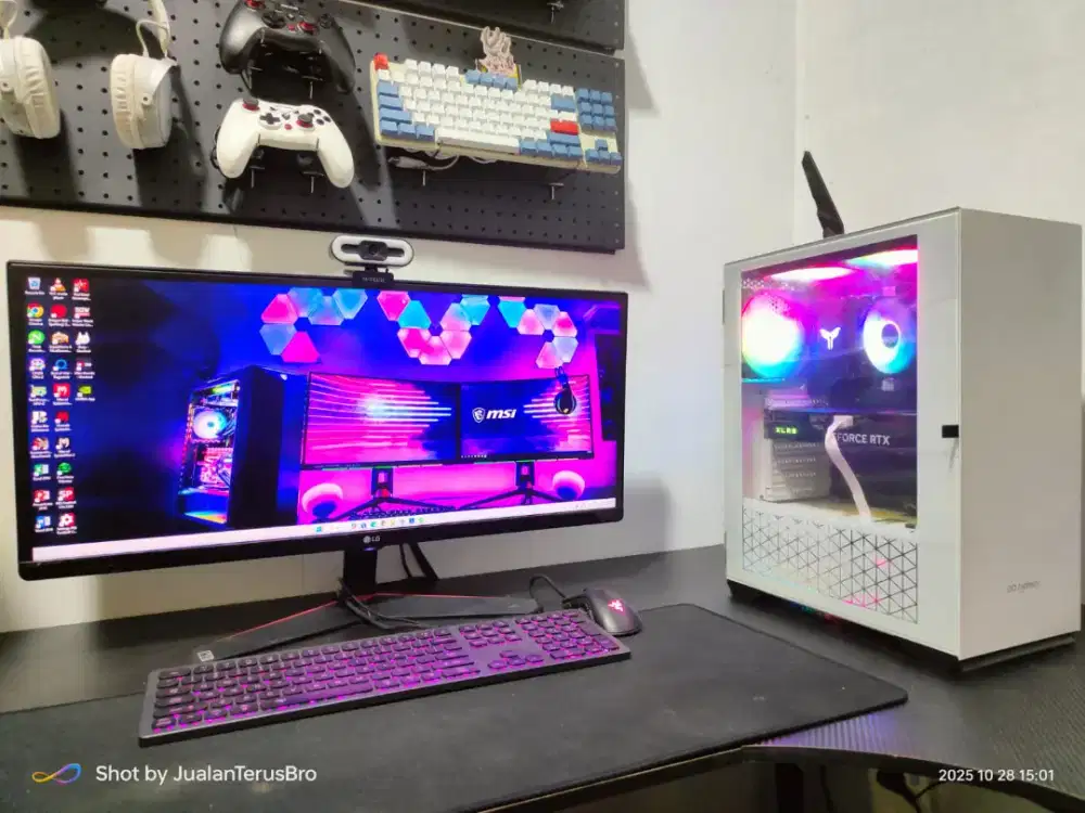 CPU PC GAMING MSI INTEL i9 12900K VGA RTX 4060 Ti 16GB RAM 32GB/64GB