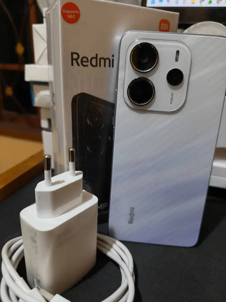 NEGO Redmi Note 14 8/128 Purple ex Cewe Fullset Like New Masih Garansi