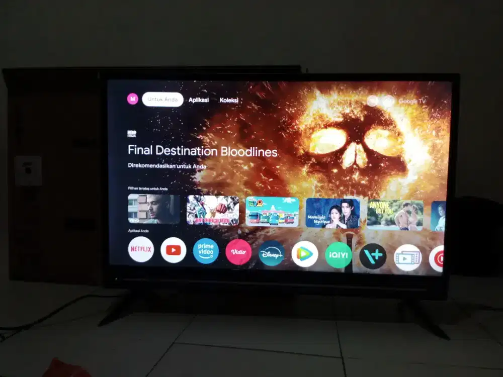 SHARP Aquos Google TV 32 Lengkap