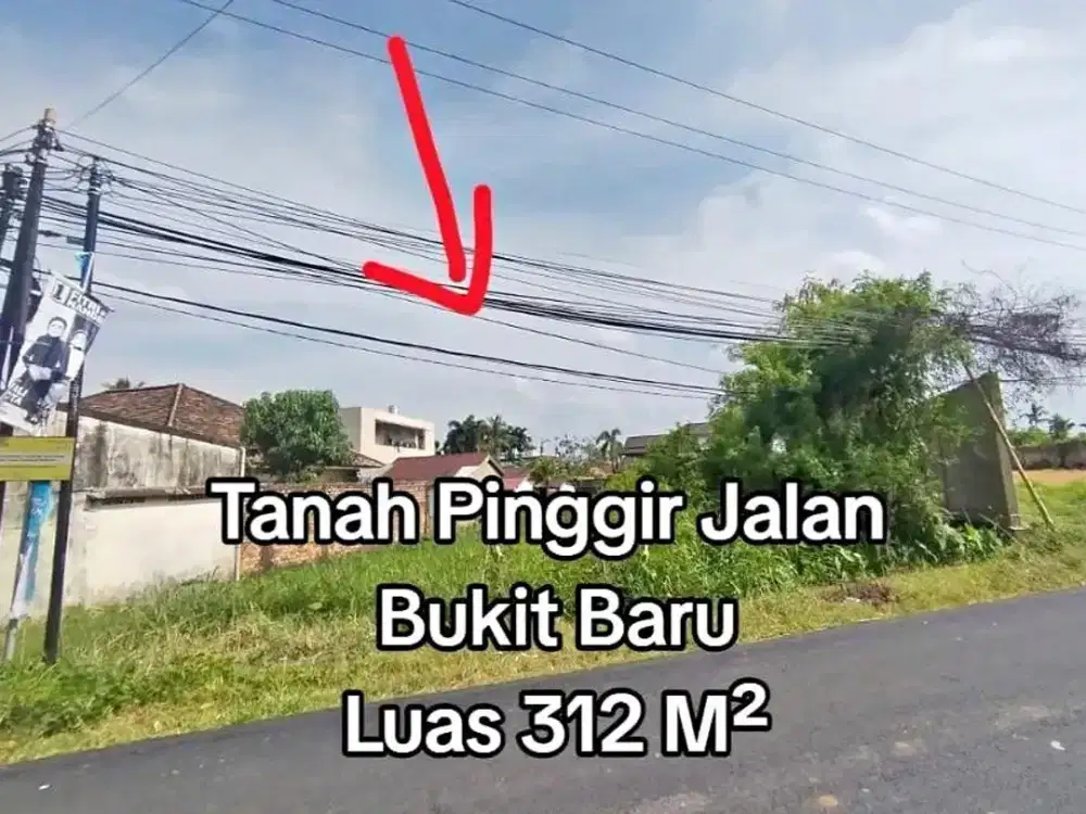 TANAH BUKIT BARU LOKASI DEKAT JEMBATAN MUSI 2