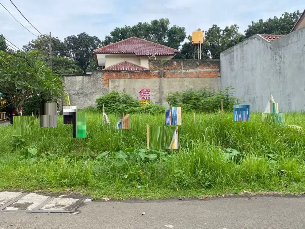 Dijual Kavling Hook Murah di Griya Loka Bsd City. Lokasi Bagus Dekat Pintu Masuk Komplek