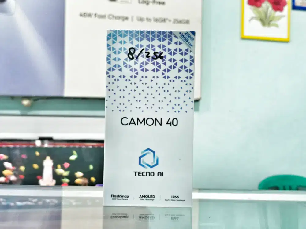 TECNO CAMON 40 8/256 NEW SEGEL PROMO TERMURAH