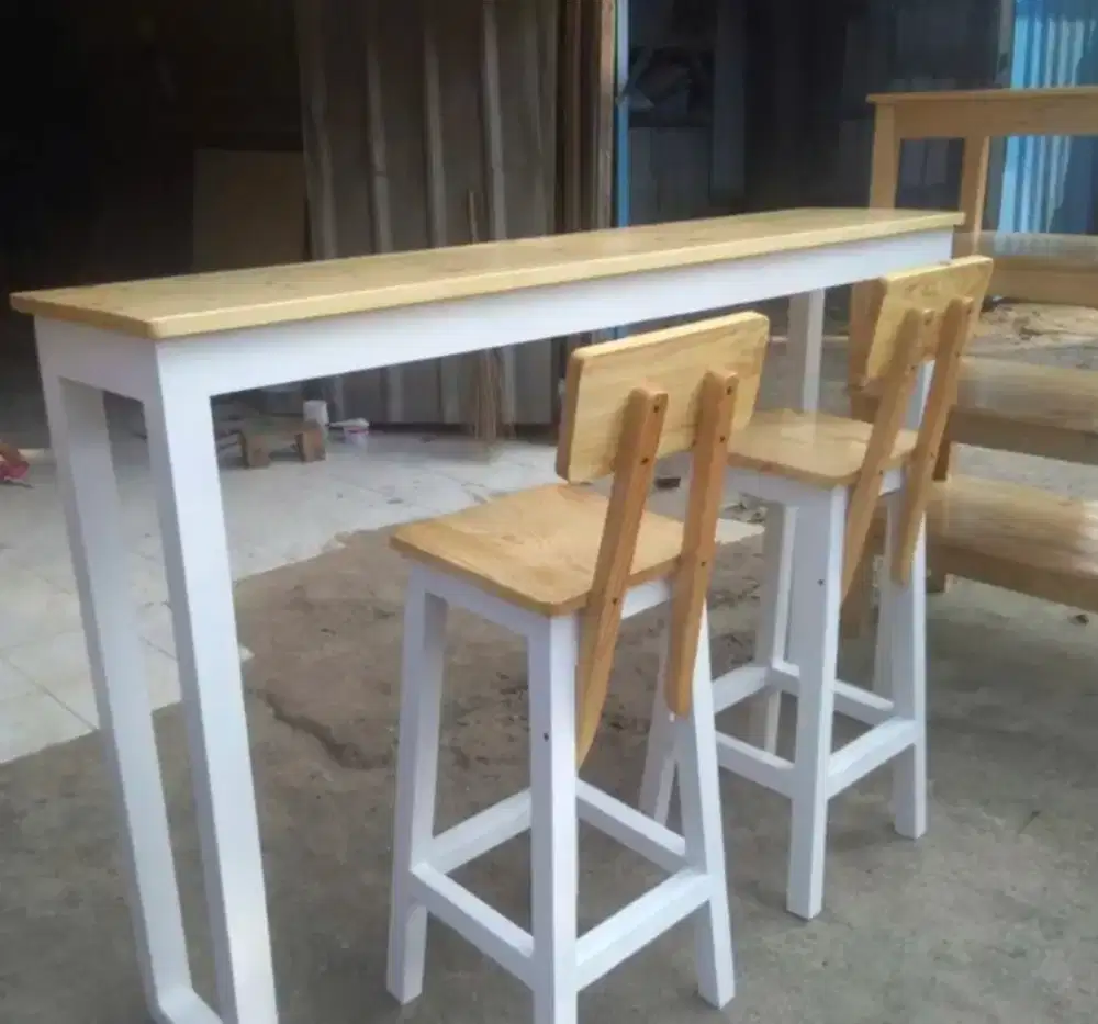 Dijual bangku meja cafe