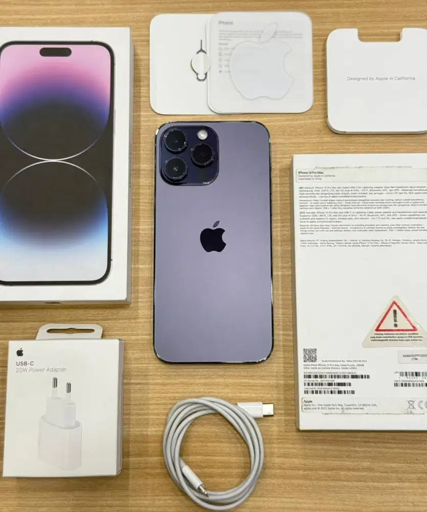 iPhone 14 proMax 256Gb Deep Purple iBox