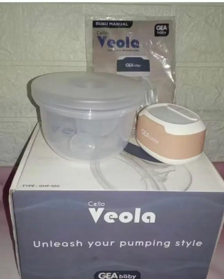 pompa asi handsfree Veola Gea baby